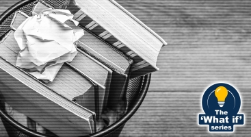 Books in bin